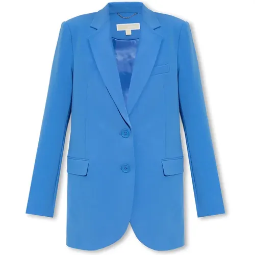 Blazer mit Kerbrevers , Damen, Größe: M - Michael Kors - Modalova