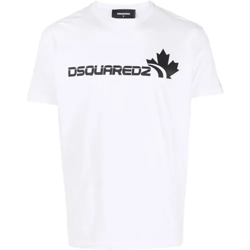 T-shirts and Polos , male, Sizes: M, S, XL, L - Dsquared2 - Modalova