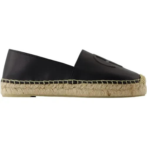 Espadrilles, female, , Size: 6 US Leather Espadrilles Flat Shoes - Anine Bing - Modalova