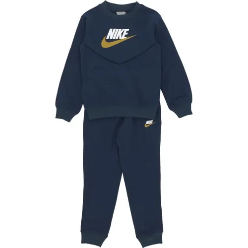 Sportanzug Set Armory Navy/Weiß , Herren, Größe: XL - Nike - Modalova