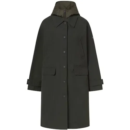 Parkas, female, , Size: S Dark Hyden coat - Ecoalf - Modalova