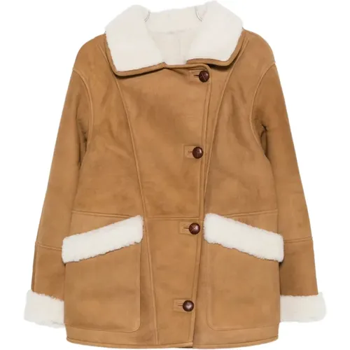 Light Jackets, female, , Size: S Shearling Jacket - IRO - Modalova