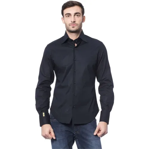 Besticktes Monogrammhemd mit reduziertem Segel , Herren, Größe: 2XL - Billionaire - Modalova