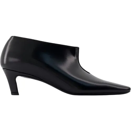 Leather Ankle Boots - Wide Shaft , female, Sizes: 5 UK, 3 UK - TotêMe - Modalova