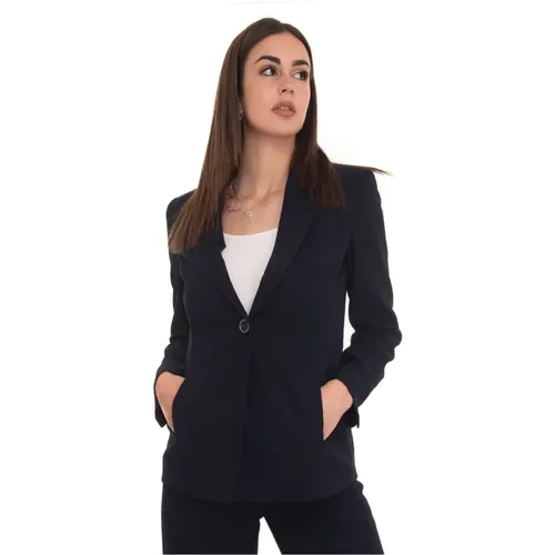 Jacquard Buttoned Jacket , female, Sizes: 2XL - Emporio Armani - Modalova