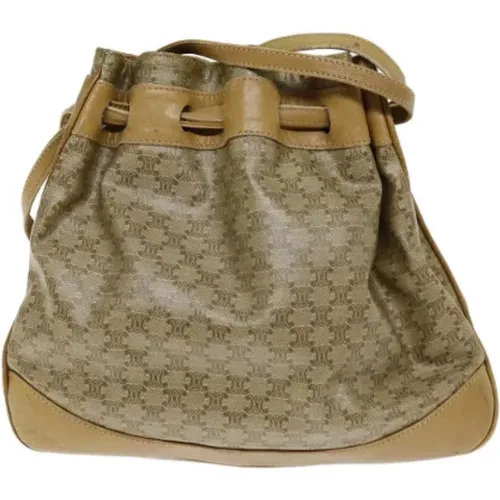 Pre-owned Canvas celine-bags , female, Sizes: ONE SIZE - Celine Vintage - Modalova