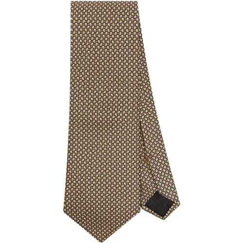 Silk Tie Made in Italy , male, Sizes: ONE SIZE - Ermenegildo Zegna - Modalova