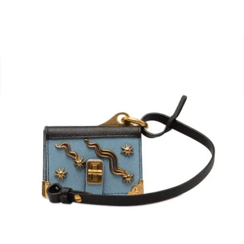 Pre-owned Accessories, female, , Size: ONE SIZE Pre-owned Canvas key-holders - Prada Vintage - Modalova