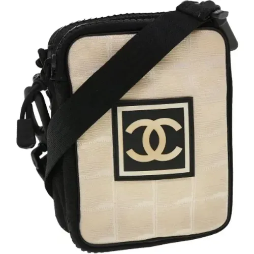 Pre-owned Canvas chanel-bags , female, Sizes: ONE SIZE - Chanel Vintage - Modalova