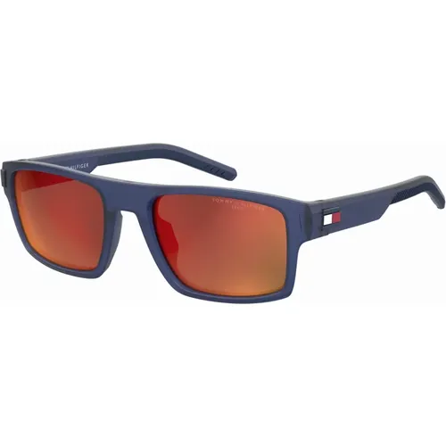 Sunglasses, male, , Size: 55 MM Sunglasses TH 1977/S - Tommy Hilfiger - Modalova