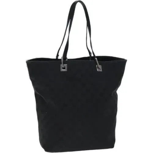 Pre-owned Tote Bags, female, , Size: ONE SIZE Pre-owned Canvas gucci-bags - Gucci Vintage - Modalova