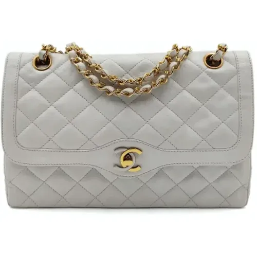Limited Edition Leather Chanel Flap Bag , female, Sizes: ONE SIZE - Chanel Vintage - Modalova