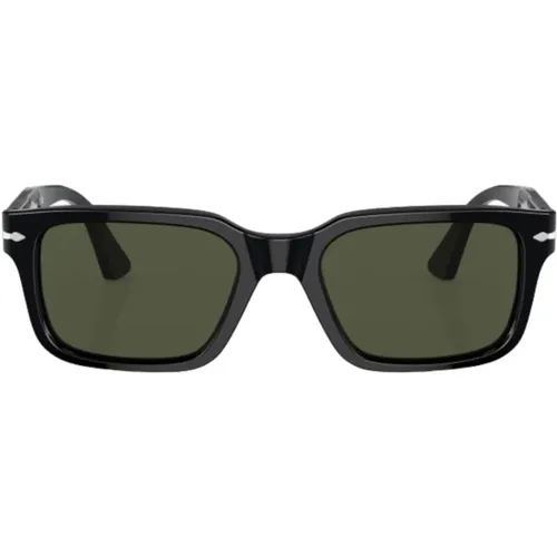 Stilvolle Rettangolare Sonnenbrille , Herren, Größe: 55 MM - Persol - Modalova