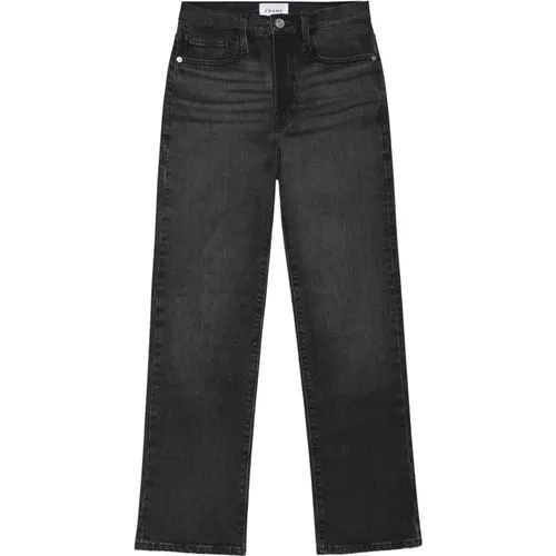 Moderne Straight Ankle Jeans , Damen, Größe: W25 - Frame - Modalova