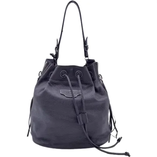 Pre-owned Bucket Bags, female, , Size: ONE SIZE Pre-owned Leather balenciaga-bags - Balenciaga Vintage - Modalova