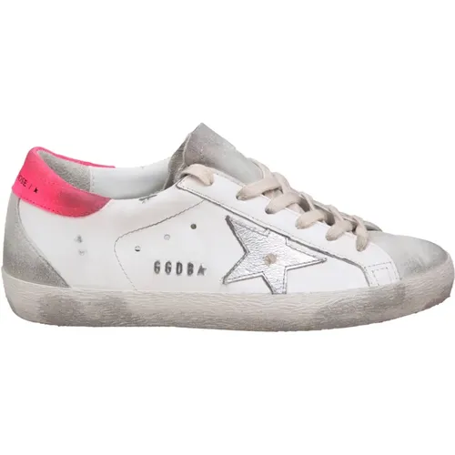 Womens Shoes Sneakers White/ice Ss24 , female, Sizes: 4 UK, 3 UK - Golden Goose - Modalova