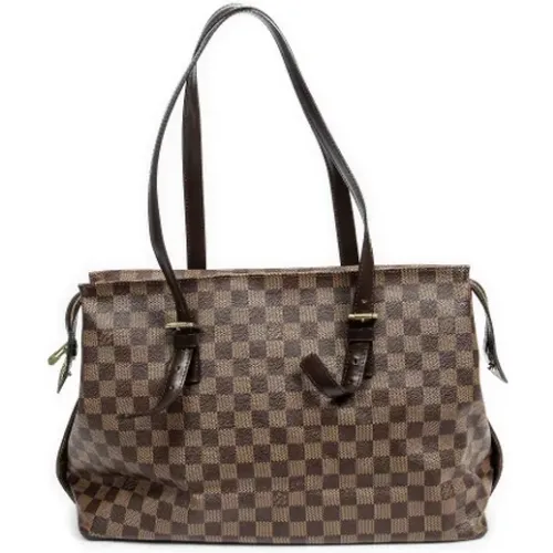 Pre-owned Tote Bags, female, , Size: ONE SIZE Pre-owned Fabric shoulder-bags - Louis Vuitton Vintage - Modalova