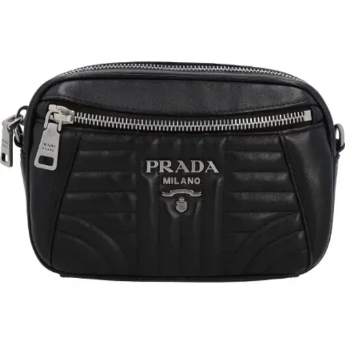 Pre-owned Leather crossbody-bags , female, Sizes: ONE SIZE - Prada Vintage - Modalova