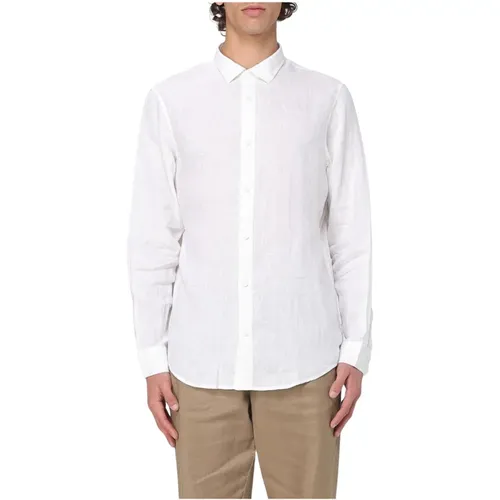 Casual Shirts, male, , Size: S Long Sleeve Casual Shirt - Armani Exchange - Modalova