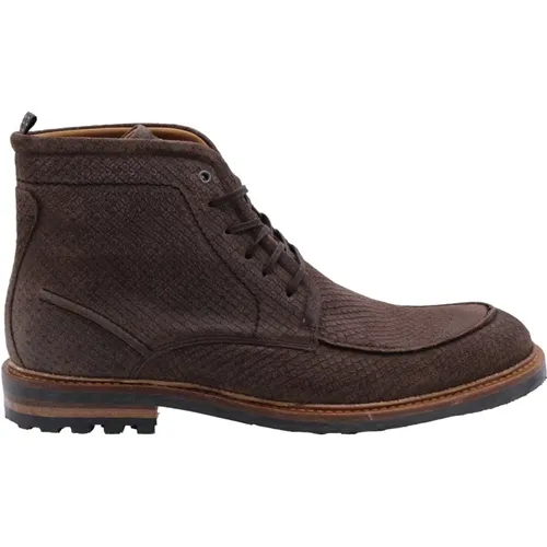 Stylish Embourg Ankle Boot , male, Sizes: 8 1/2 UK, 7 1/2 UK, 10 UK, 9 UK - Floris van Bommel - Modalova