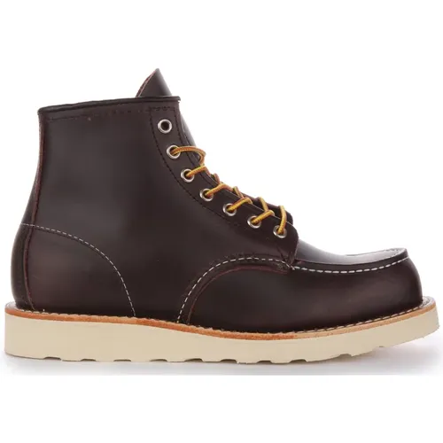 Classic Moc Toe Ankle Boots , male, Sizes: 8 1/2 UK, 8 UK - Red Wing Shoes - Modalova