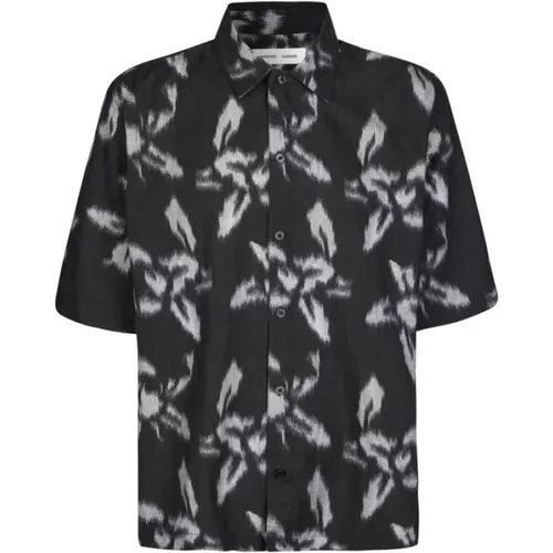 Modern X Shirt , male, Sizes: M, S, XL, L - Samsøe Samsøe - Modalova