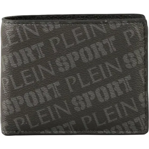 Wallets & Cardholders, male, , Size: ONE SIZE Stylish Wallet in Polyurethane Material - Plein Sport - Modalova