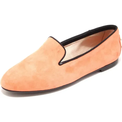 Loafers, female, , Size: 6 US Vintage Loafer Shoes - TOD'S - Modalova