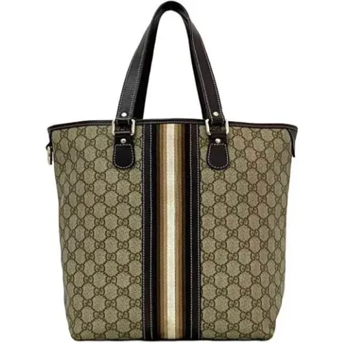 Pre-owned Tote Bags, female, , Size: ONE SIZE Pre-owned Leather gucci-bags - Gucci Vintage - Modalova