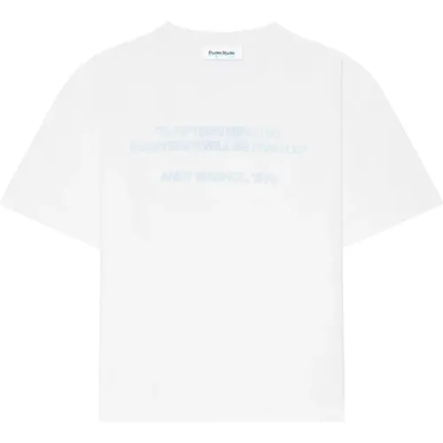 T-Shirts, male, , Size: L Andy Warhol Quote T-shirt - Études - Modalova