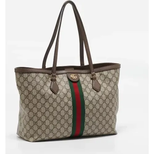 Pre-owned Tote Bags, female, , Size: ONE SIZE Pre-owned Canvas totes - Gucci Vintage - Modalova