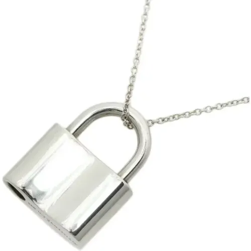 Pre-owned Jewellery, female, , Size: ONE SIZE Pre-owned Silver necklaces - Tiffany & Co. Pre-owned - Modalova