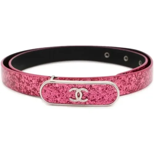 Pre-owned Belts, female, , Size: ONE SIZE Pre-owned Fabric belts - Chanel Vintage - Modalova