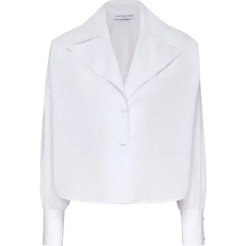 Vintage Feminine Long Sleeve Shirt , female, Sizes: XS - MVP wardrobe - Modalova