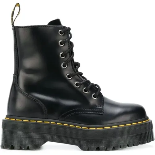 Jadon Smooth Platform Boots , female, Sizes: 4 UK, 3 UK, 6 1/2 UK, 7 UK, 8 UK, 5 UK, 6 UK - Dr. Martens - Modalova