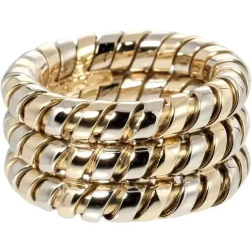 Pre-owned Jewellery, female, , Size: ONE SIZE Pre-owned Gold rings - Bvlgari Vintage - Modalova