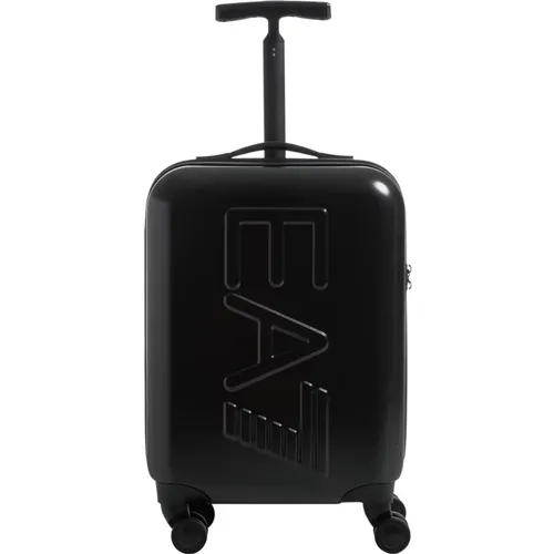 Cabin Bags, male, , Size: ONE SIZE Suitcase - Emporio Armani EA7 - Modalova