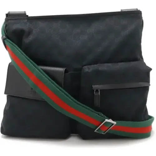 Pre-owned Cross Body Bags, female, , Size: ONE SIZE Pre-owned Canvas gucci-bags - Gucci Vintage - Modalova