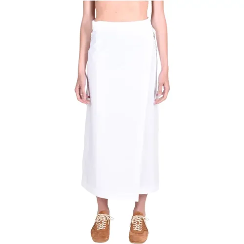 Cotton Blend Skirts , female, Sizes: S, L, M - Barena Venezia - Modalova