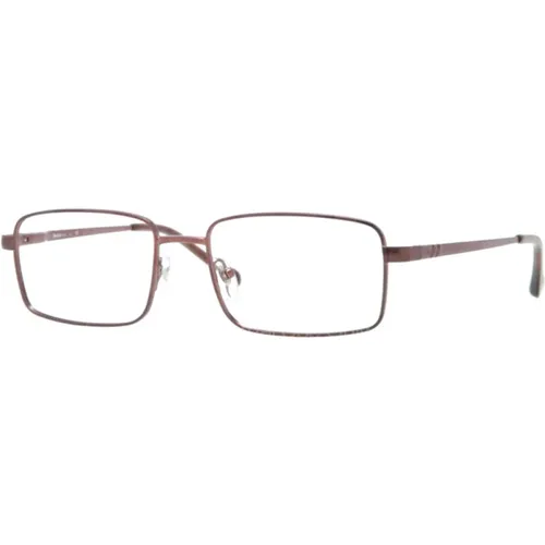 Glasses, male, , Size: 55 MM Metal Frame Glasses Matte - Sferoflex - Modalova