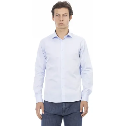 Slim Fit Front Button Shirt - Baldinini - Modalova