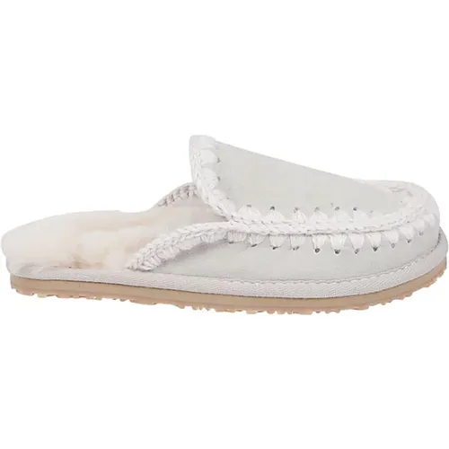 Light Grey Eskimo Stitch Sandals , female, Sizes: 6 UK, 3 UK, 7 UK - Mou - Modalova