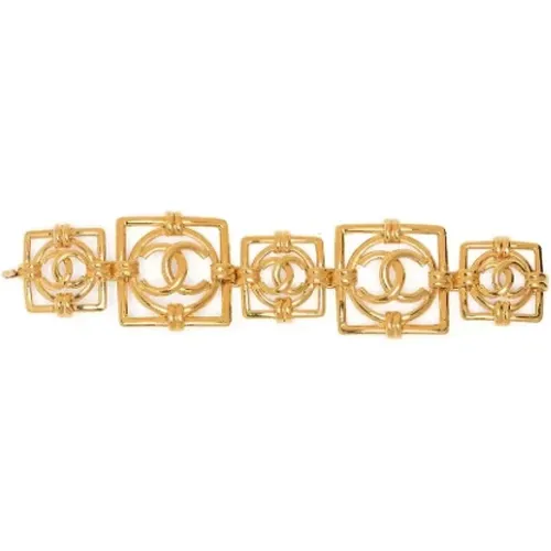 Pre-owned Metal bracelets , female, Sizes: ONE SIZE - Chanel Vintage - Modalova