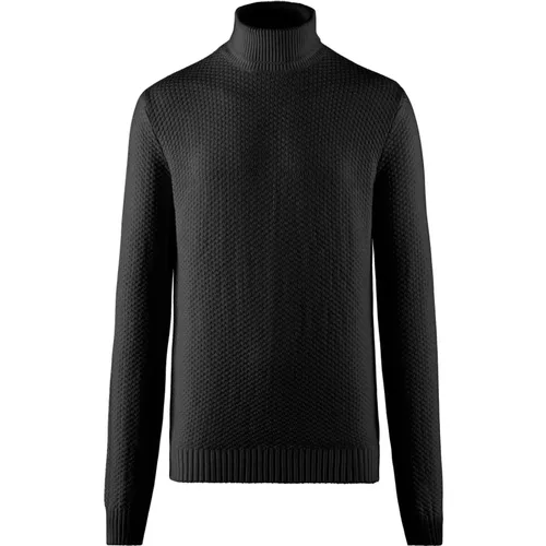 Turtlenecks, male, , Size: M Warm Tricot Turtleneck Sweater - BomBoogie - Modalova