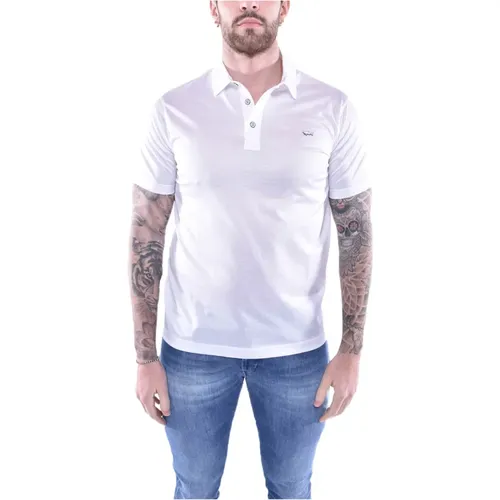 Short Sleeve Cotton Polo Shirt , male, Sizes: M, 2XL, S - PAUL & SHARK - Modalova