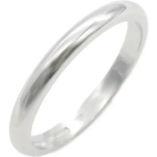 Pre-owned Jewellery, unisex, , Size: ONE SIZE Pre-owned Platinum rings - Bvlgari Vintage - Modalova