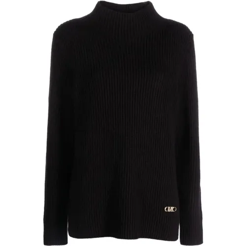 Funnel neck ls sweater , female, Sizes: L, XS, XL - Michael Kors - Modalova