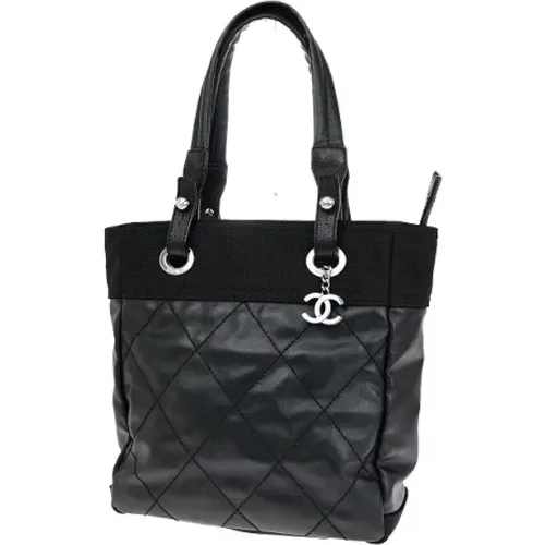 Pre-owned Tote Bags, female, , Size: ONE SIZE Pre-owned Leather chanel-bags - Chanel Vintage - Modalova