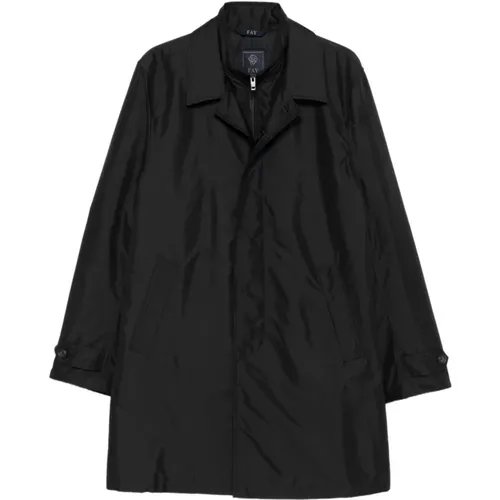 Rain Jackets, male, , Size: L Easy Morning Coat - Fay - Modalova