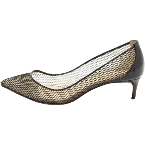 Pre-owned Mesh heels , female, Sizes: 4 1/2 UK - Christian Louboutin Pre-owned - Modalova
